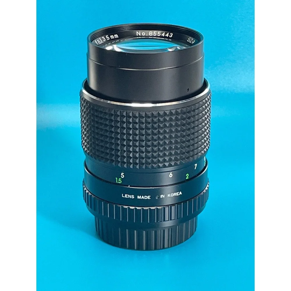 Albinar Super Coated Auto 135mm f/2.8 Lens for Pentax K PK Mount Vintage Prime